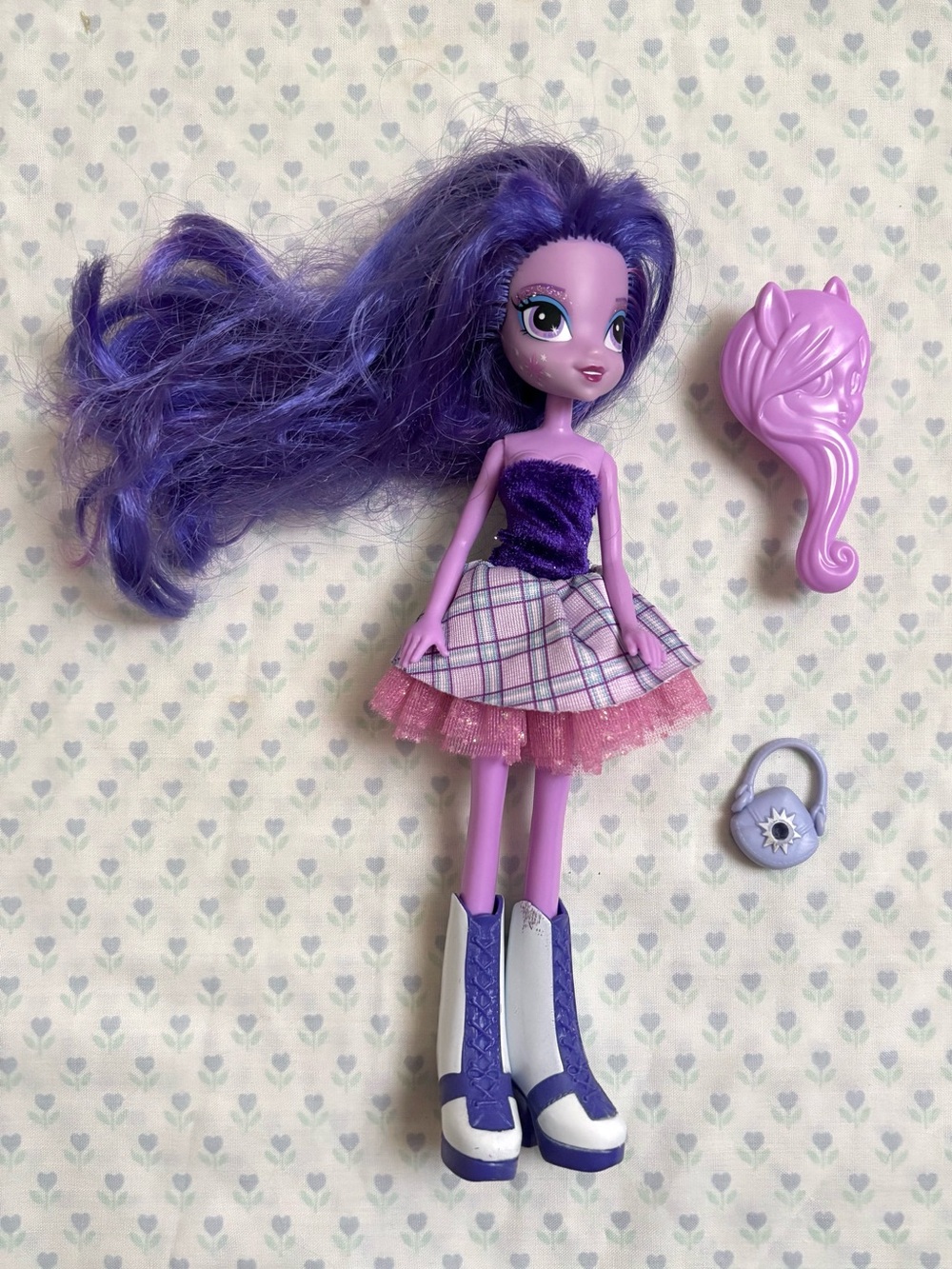 My Little Pony Equestria Girls Twilight Sparkle Doll + Hairbrush & Purse 2013